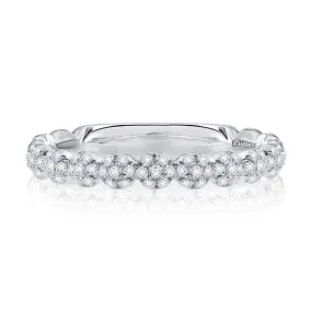A.Jaffe Stackable Rings Delicate Flower Diamond Anniversary Ring WRC1134Q/32