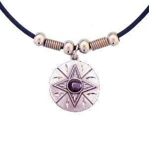 Concho Adjustable Cord Necklace