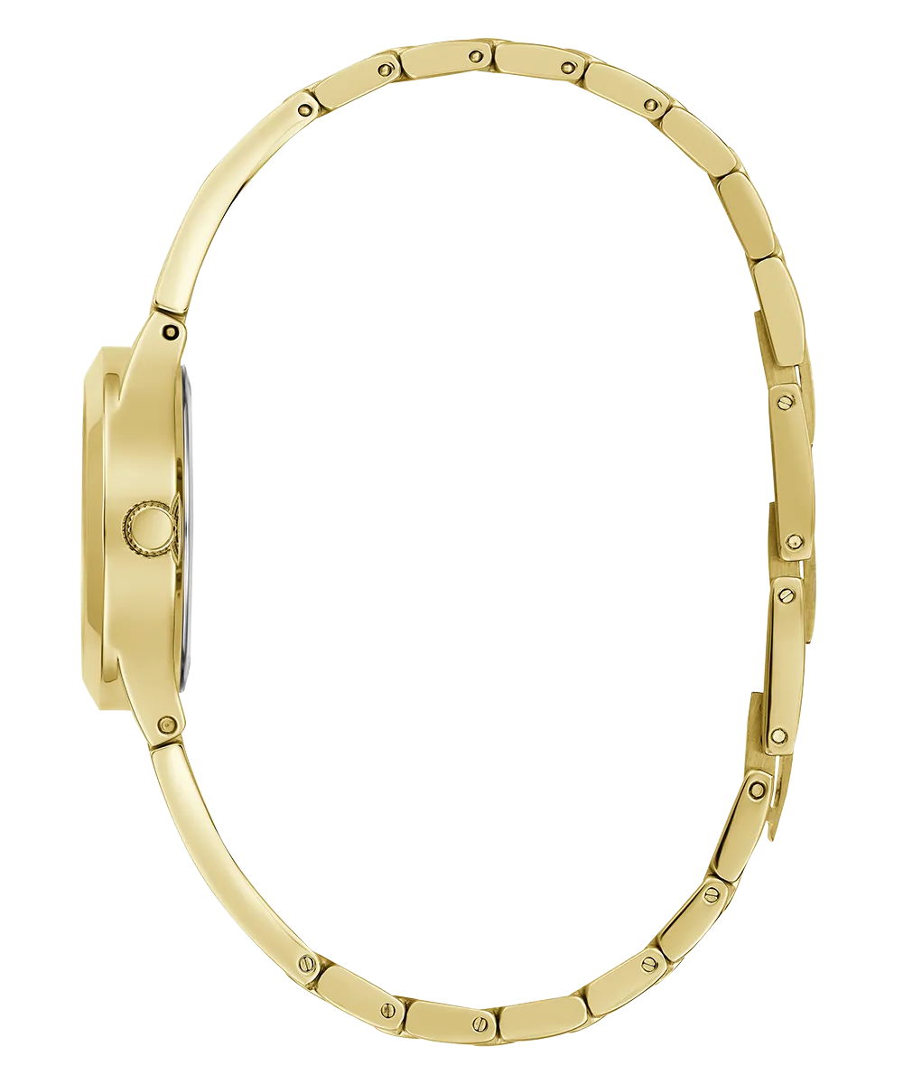 GUESS Ladies Gold Tone Analog Watch