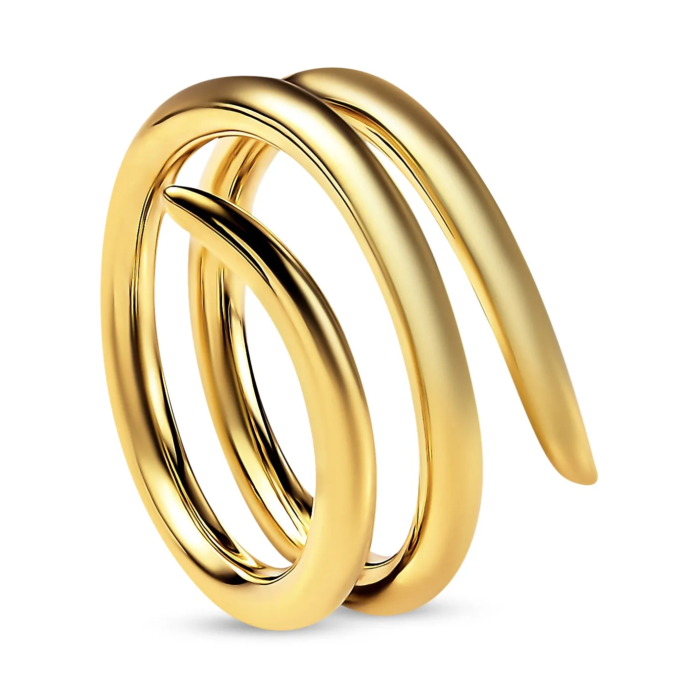 Molto Spiral Wrap Ring