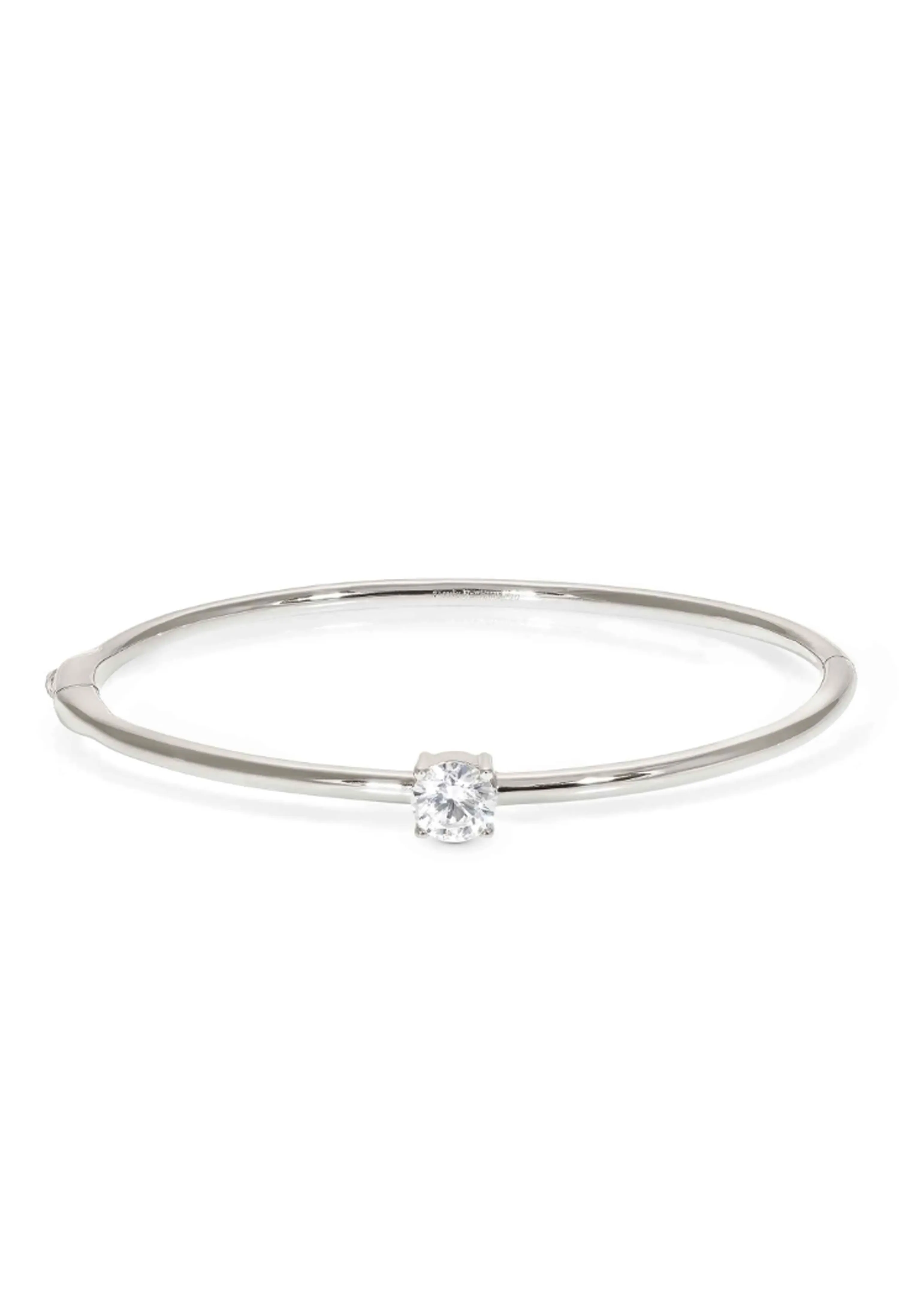 Nomination Colour Wave Single Cubic Zirconia Bangle in Silver