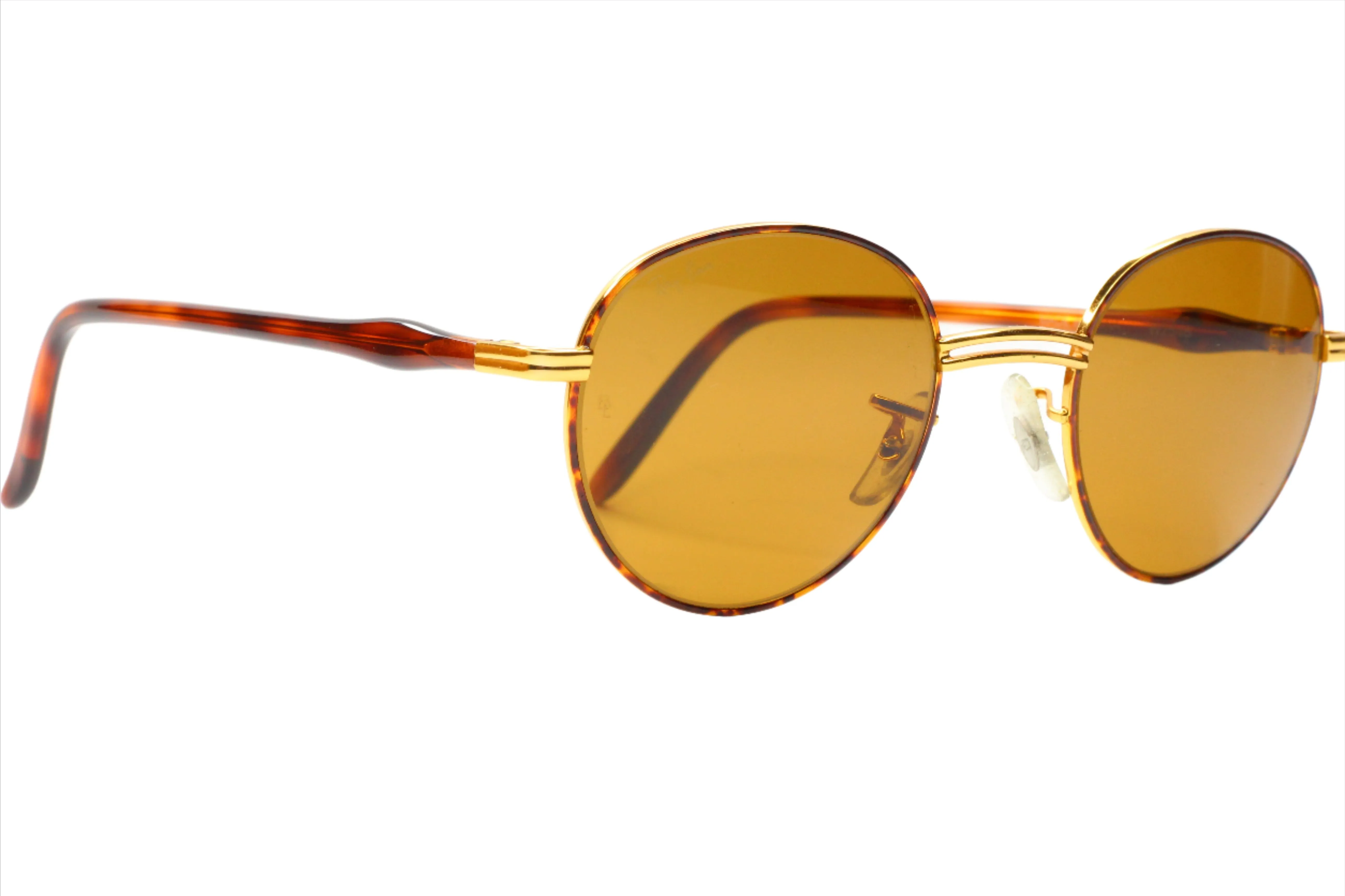 Ray-Ban RITUALS W2546 Gold Plated Vintage RARE Italy Sunglasses -Ma