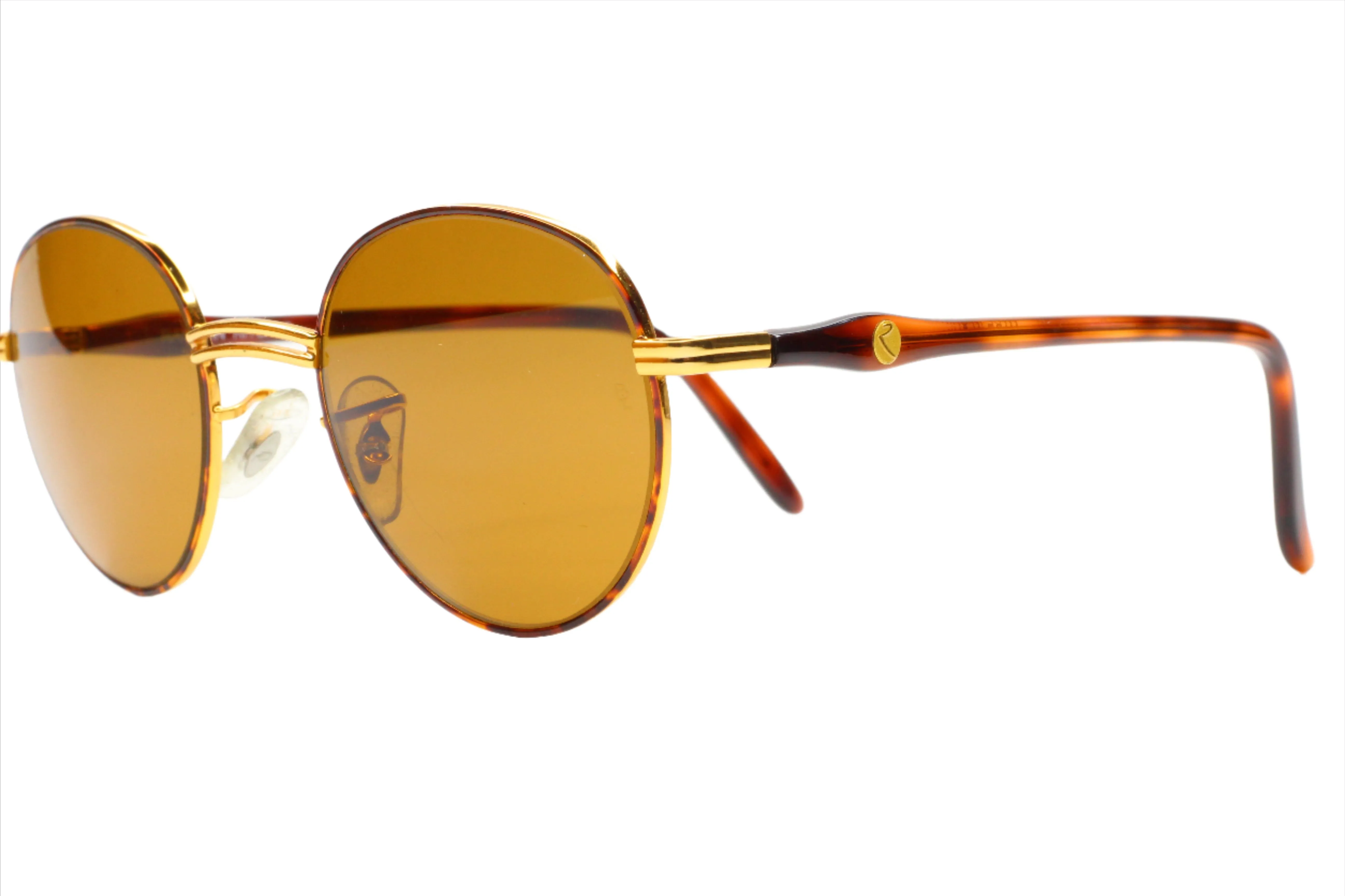 Ray-Ban RITUALS W2546 Gold Plated Vintage RARE Italy Sunglasses -Ma