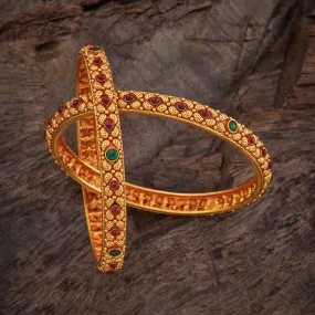 Silver Temple Bangle 177415
