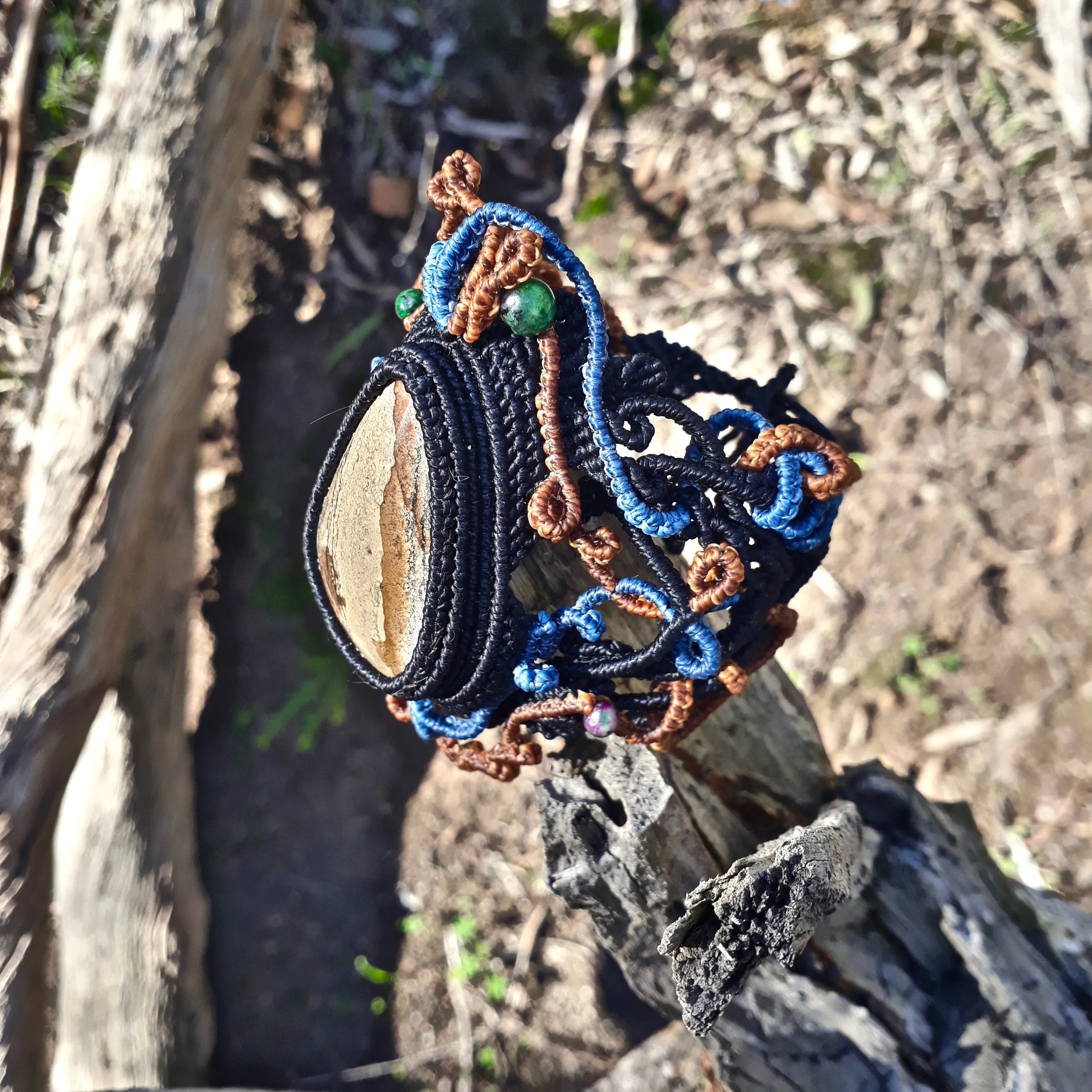 Stramatolite bracelet (unique design)