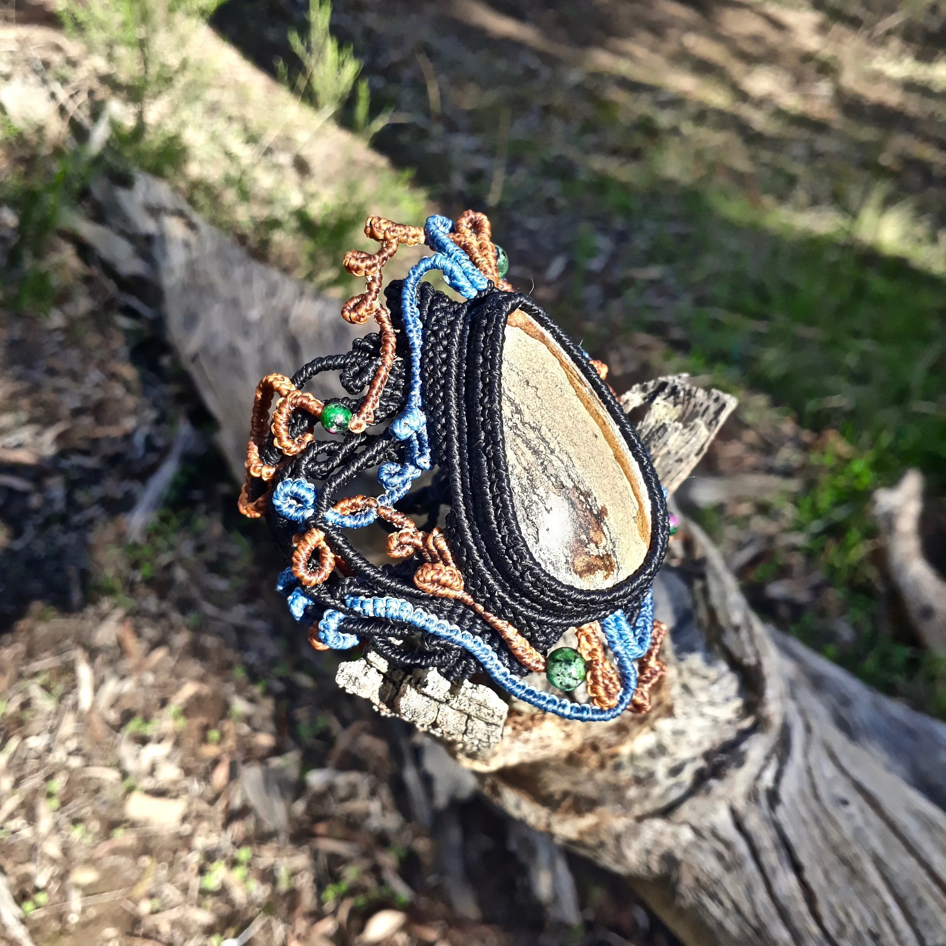 Stramatolite bracelet (unique design)