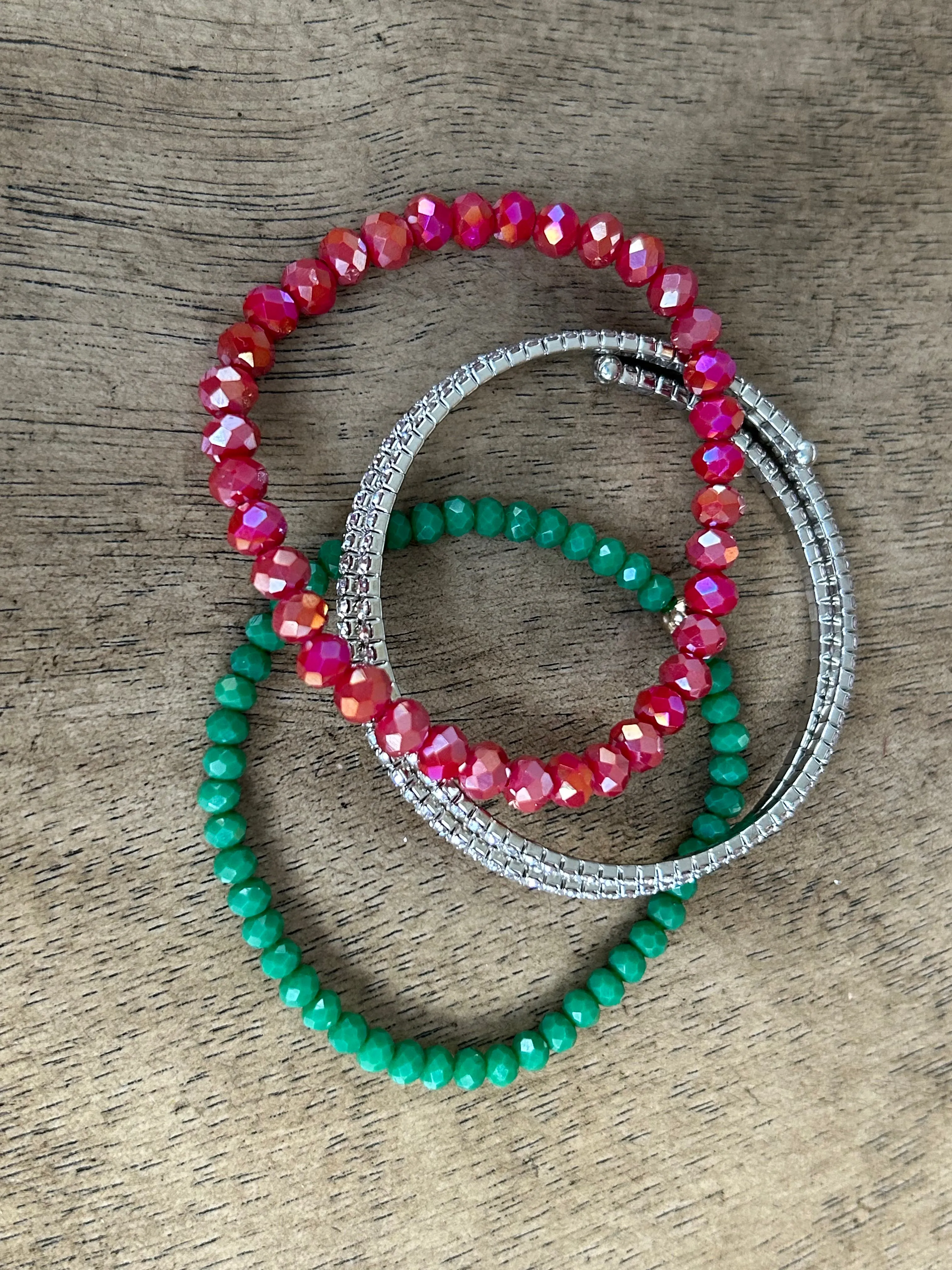 Summer Holiday Trio Bracelet Stack