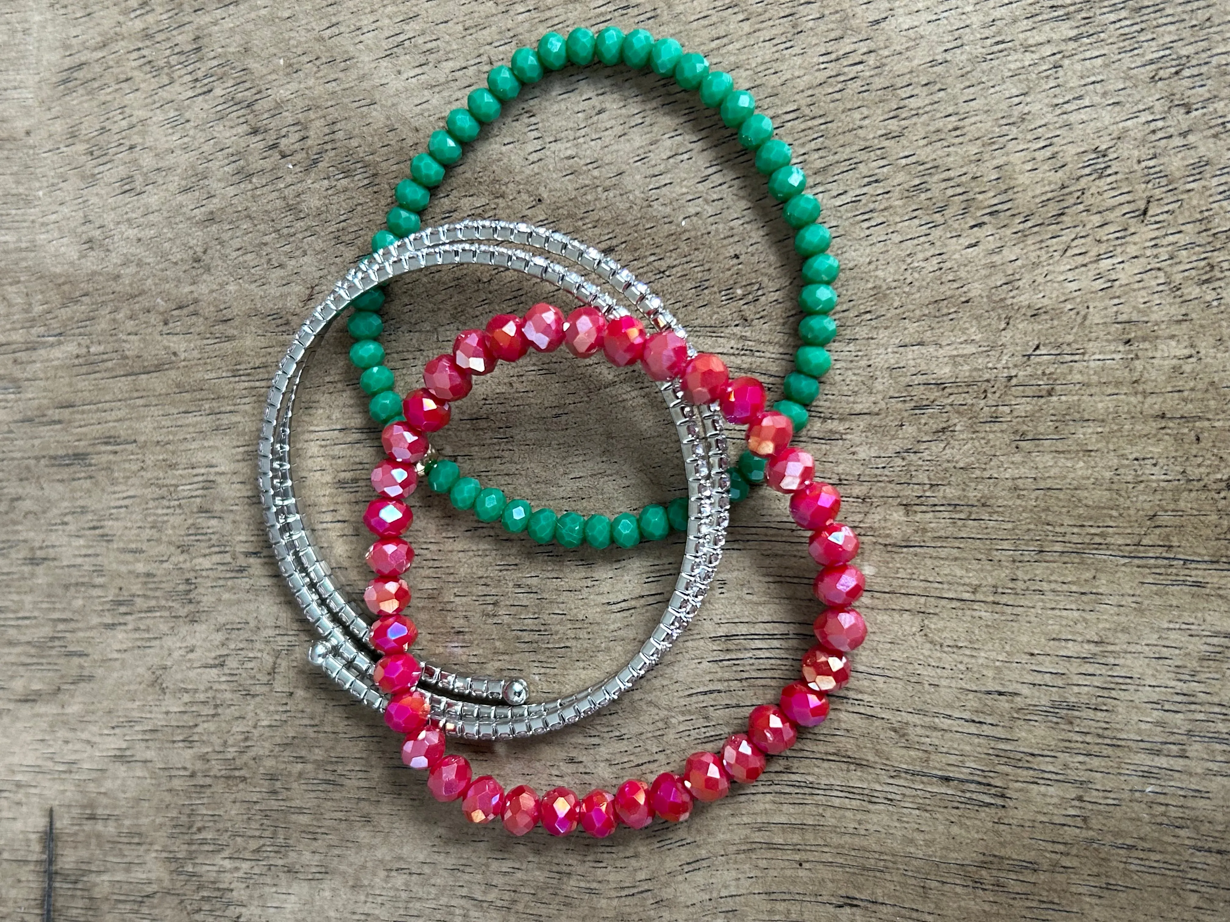 Summer Holiday Trio Bracelet Stack